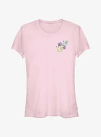 Pokemon Chibi Pikachu Grapes Girls T-Shirt