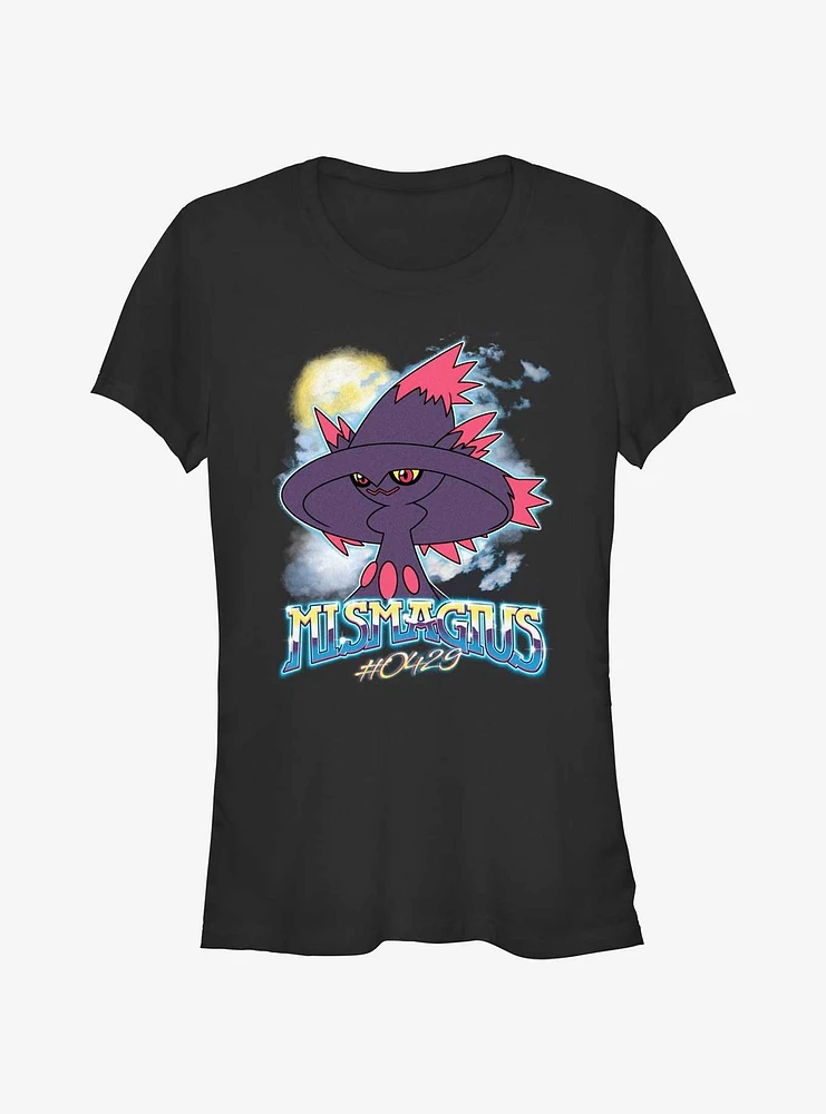 Pokemon Ghostly Mismagius Girls T-Shirt