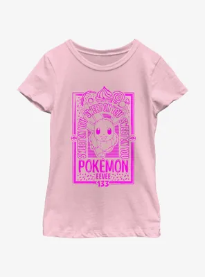 Pokemon Eevee Sweet On You Youth Girls T-Shirt