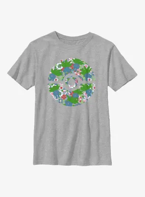 Pokemon Oddish Pokeball Logo Youth T-Shirt