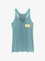 Pokemon Chibi Pikachu Peach Womens Tank Top