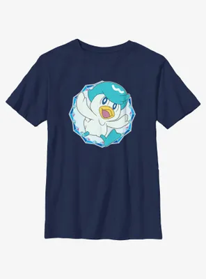 Pokemon Quaxly Badge Youth T-Shirt