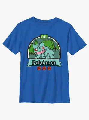 Pokemon Green Bulbasaur Youth T-Shirt