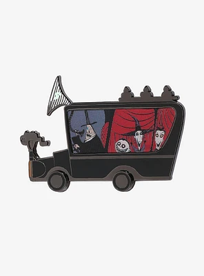 Loungefly The Nightmare Before Christmas Mayor Hearse Lenticular Enamel Pin