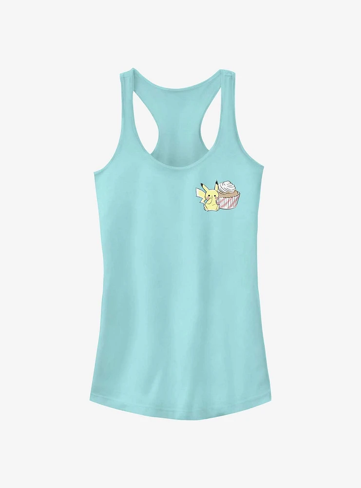 Pokemon Chibi Pikachu Cupcake Girls Tank