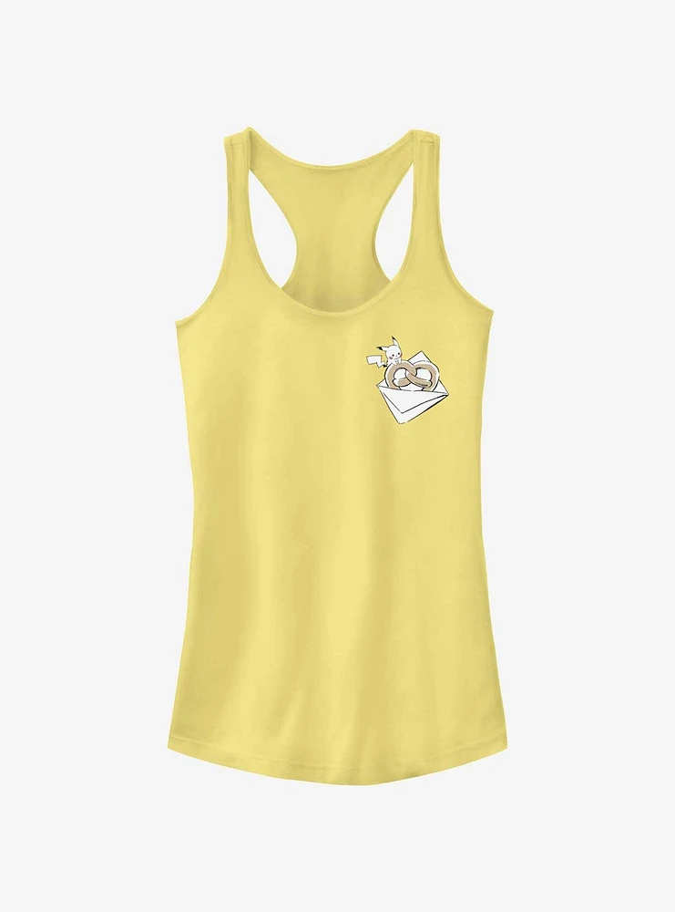 Pokemon Chibi Pikachu Pretzel Girls Tank