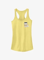 Pokemon Chibi Pikachu Coffee Girls Tank