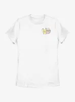 Pokemon Chibi Pikachu Cupcake Womens T-Shirt