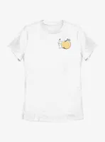 Pokemon Chibi Pikachu Peach Womens T-Shirt