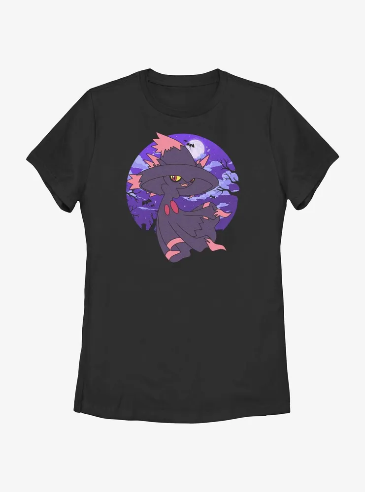 Pokemon Mismagius Moon Womens T-Shirt