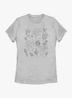 Pokemon Oddish Forest Flowers Womens T-Shirt