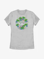 Pokemon Oddish Pokeball Logo Womens T-Shirt