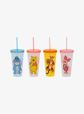 Disney Winnie The Pooh Color-Changing Travel Cup Set