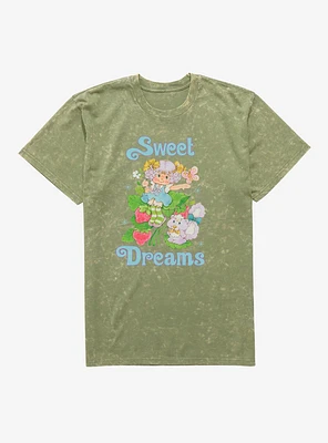 Strawberry Shortcake Angel Cake & Souffle Sweet Dreams Mineral Wash T-Shirt