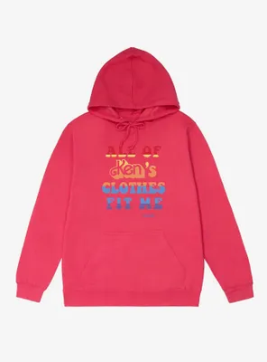 Barbie Movie Allan's All of Ken's Clothes Fit Me French Terry Hoodie