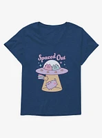 Pusheen Spaced Out Girls T-Shirt Plus