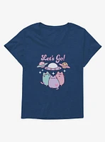 Pusheen Let's Go! Girls T-Shirt Plus