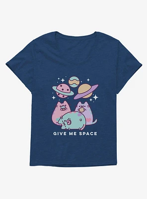 Pusheen Give Me Some Space Girls T-Shirt Plus
