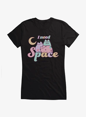 Pusheen I Need Space Girls T-Shirt
