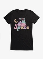 Pusheen I Need Space Girls T-Shirt