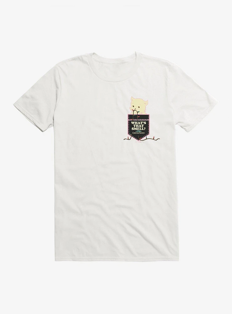 Christmas Vacation What's That Smell? Faux Pocket T-Shirt