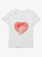 Strawberry Shortcake Cherry Cuddler I Love You Much Girls T-Shirt Plus