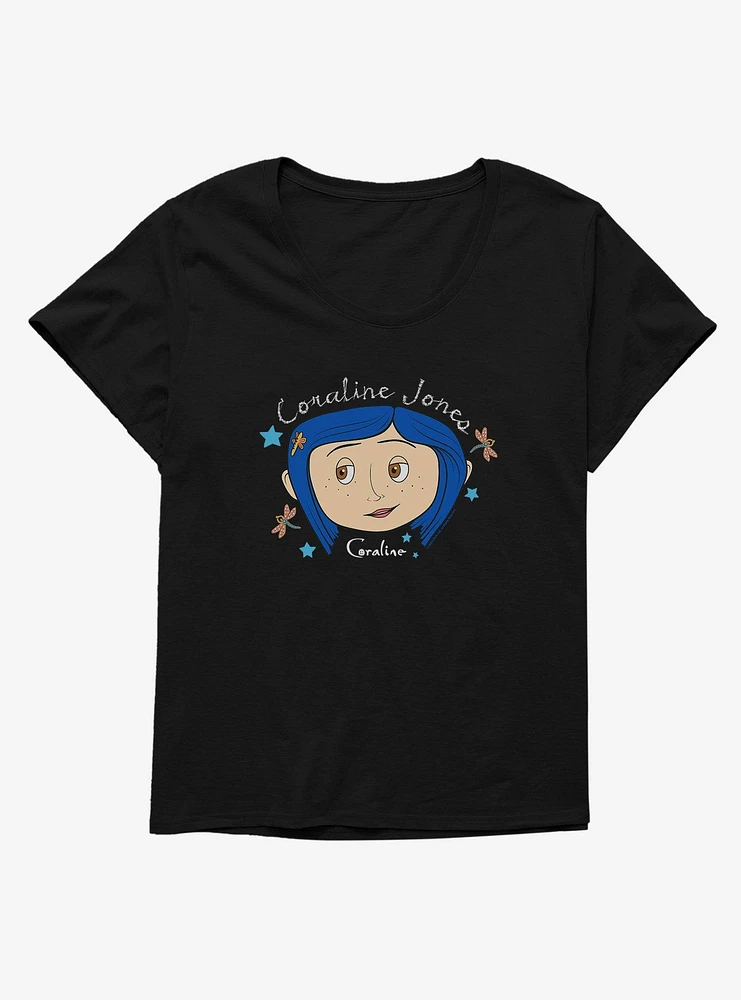 Coraline Jones Girls T-Shirt Plus