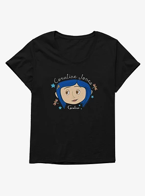 Coraline Jones Girls T-Shirt Plus