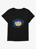 Coraline Jones Girls T-Shirt Plus