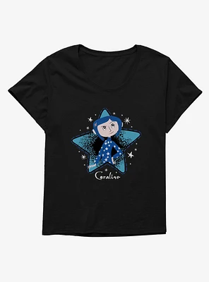 Coraline Stars Girls T-Shirt Plus