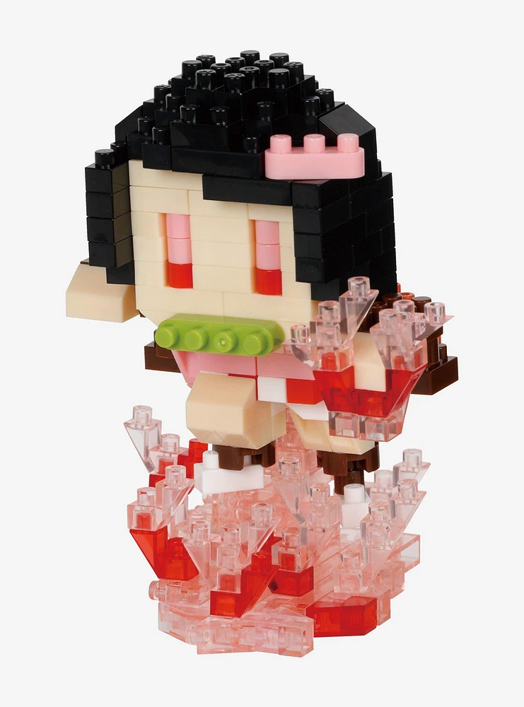 Kawada Demon Slayer: Kimetsu no Yaiba Nanoblock Character Collection Nezuko Kamado (Blood Demon Art) Build Set