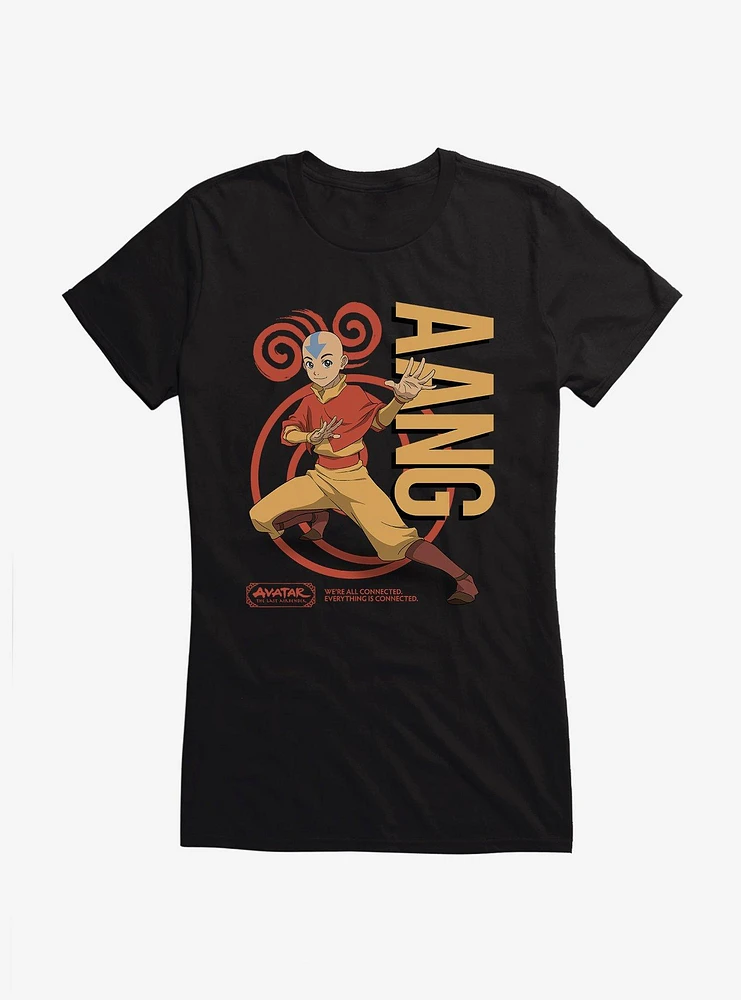 Avatar: The Last Airbender Aang Girls T-Shirt