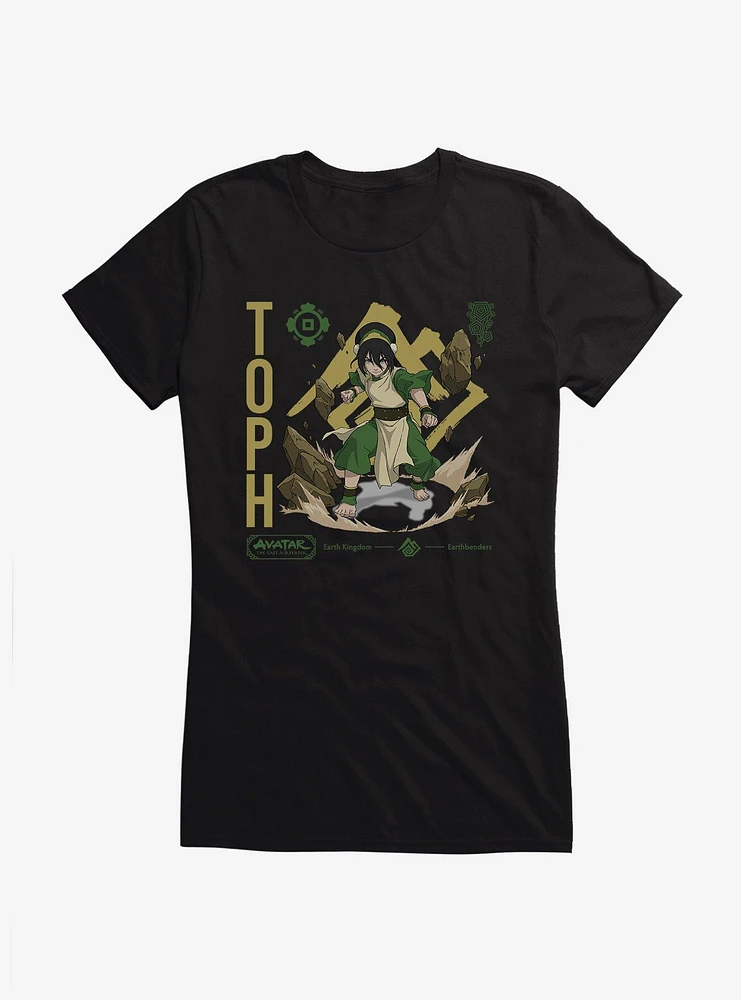 Avatar: The Last Airbender Toph Girls T-Shirt