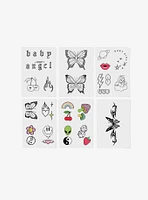 INKED By Dani Y2K Icons Temporary Tattoo Set