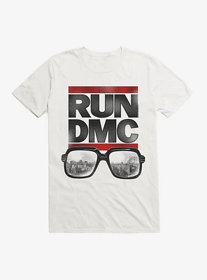 Run DMC New York Cityscape Glasses T-Shirt