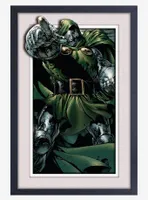 Marvel Doctor Doom Rule Faux Matte Under Plexiglass Framed Poster