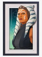 Star Wars Ahsoka Space Faux Matte Under Plexiglass Framed Poster