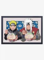 Naruto Shippuden Ramen Faux Matte Under Plexiglass Framed Poster