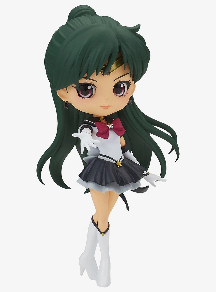 Banpresto Sailor Moon Cosmos Q Posket Eternal Sailor Pluto Figure (Ver. A)