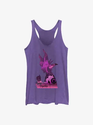 Disney Sleeping Beauty Maleficent The Shadow Womens Tank Top