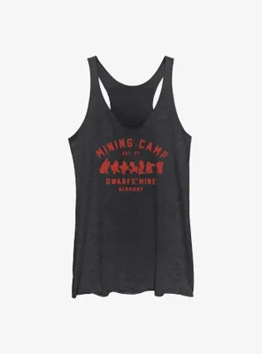 Disney Snow White and the Seven Dwarfs Mining Camp Womens Tank Top