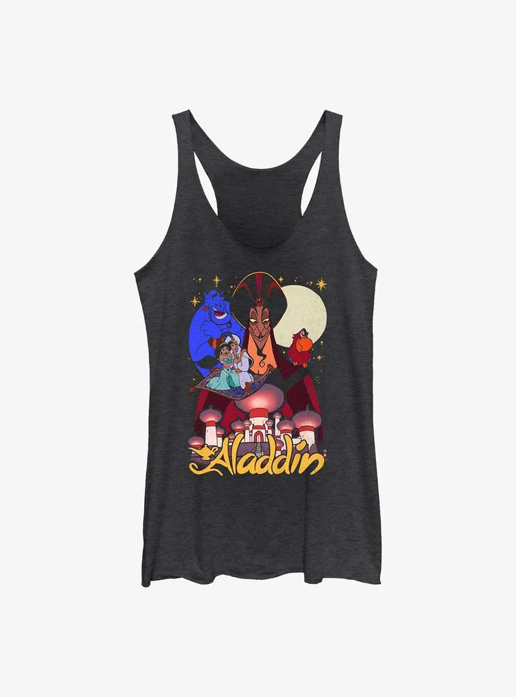 Disney Aladdin Magic Agrabah Womens Tank Top