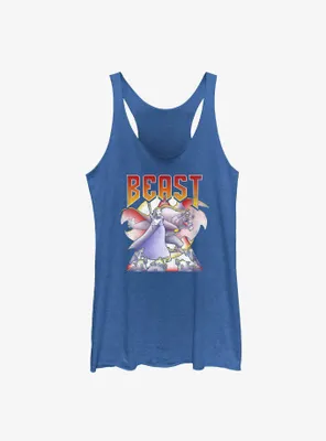 Disney Beauty and the Beast Battling Wolves Womens Tank Top