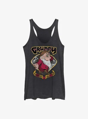 Disney Snow White and the Seven Dwarfs Grumpster Womens Tank Top