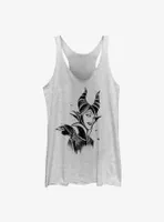 Disney Sleeping Beauty Maleficent Miss Evil Womens Tank Top