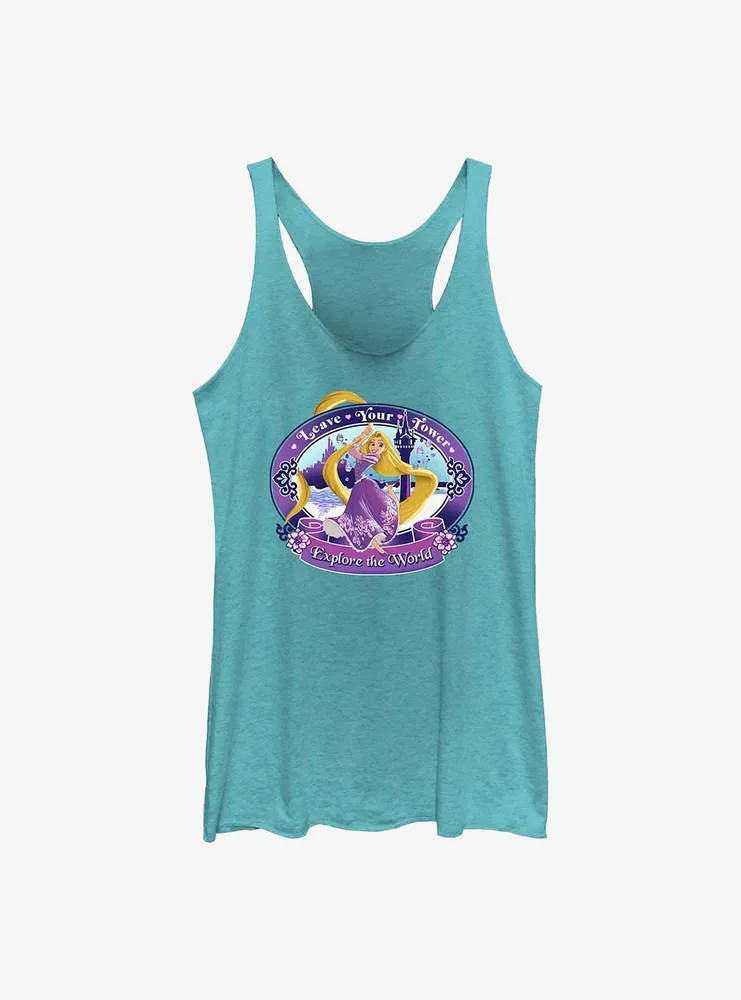 Disney Tangled Rapunzel Leave Your Tower Womens Tank Top