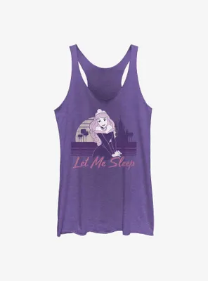 Disney Sleeping Beauty Let Me Sleep Womens Tank Top