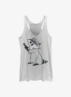 Disney Pocahontas Big Meeko Womens Tank Top