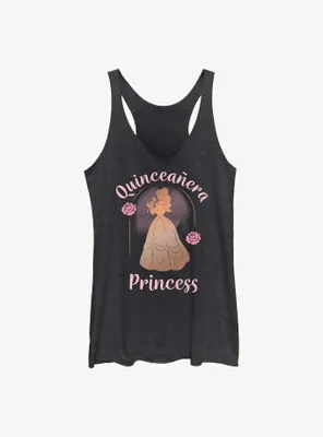 Disney Beauty and the Beast Birthday Quinceanera Princess Belle Womens Tank Top