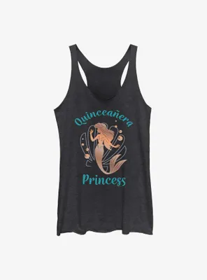 Disney The Little Mermaid Birthday Quinceanera Princess Ariel Womens Tank Top